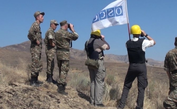 ОБСЕ проведет плановый мониторинг режима прекращения огня на линии соприкосновения вооруженных сил Арцаха и Азербайджана