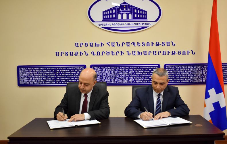 Artsakh MFA and Haigazian University sign memorandum