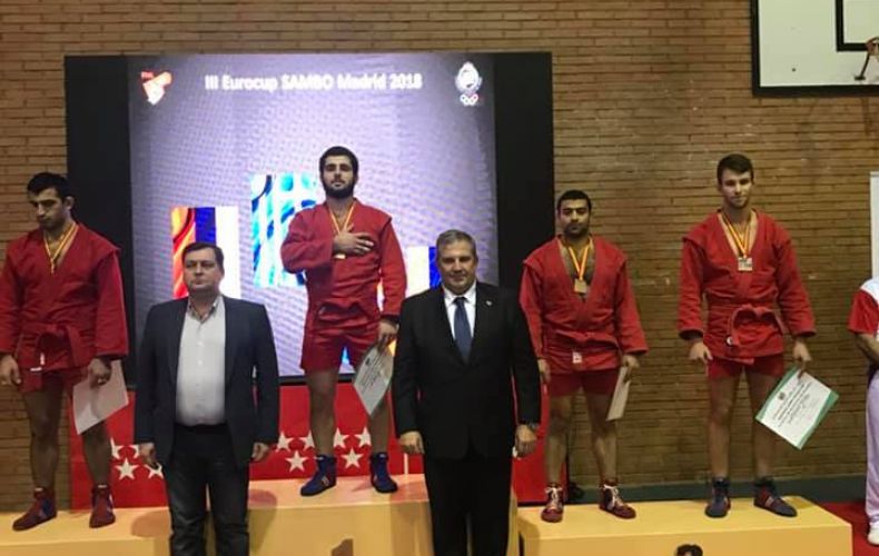 Artsakh athletes took prizes at the European Sambo Championship