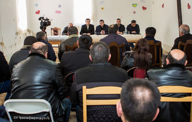 Artsakh State Minister Conducted a Working Consultation in Sonasar