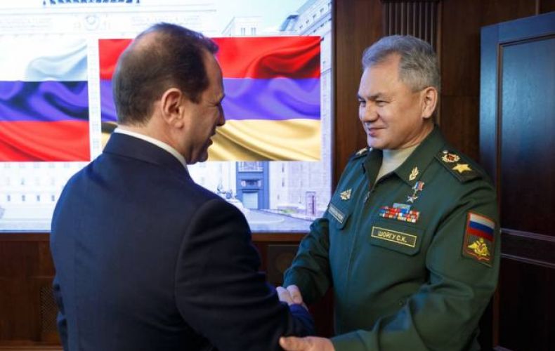 Russian defense minister thanks Armenia for humanitarian mission in Syria