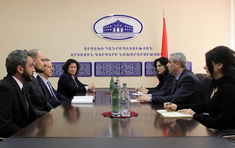 Foreign Minister Received Newly Appointed Artsakh Program Manager of The HALO Trust