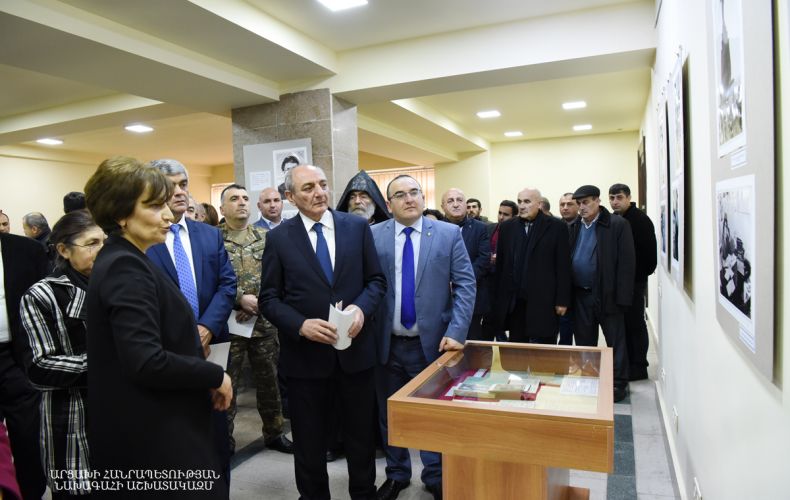 Bako Sahakyan attends commemorative evening dedicated to NKR Supreme Council first chairman Arthur Mkrtchyan