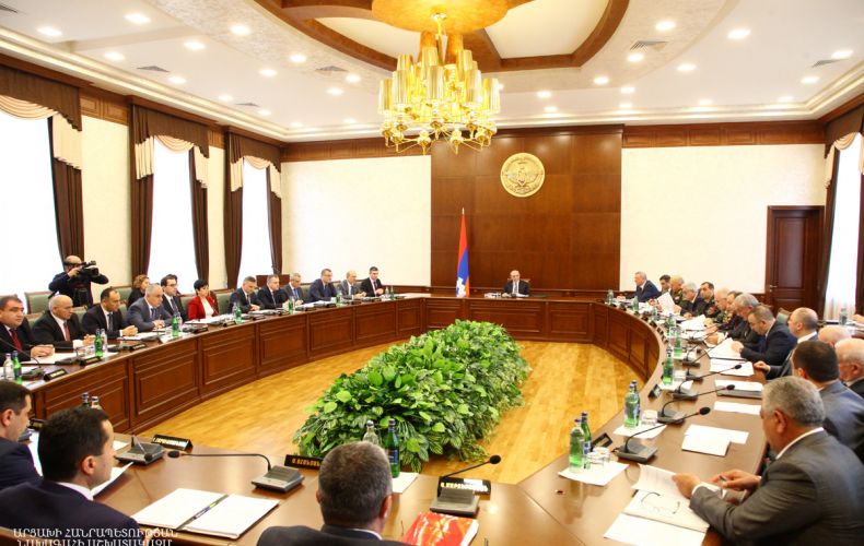 President Sahakyan chaired the meeting of the NKR Cabinet of Ministers