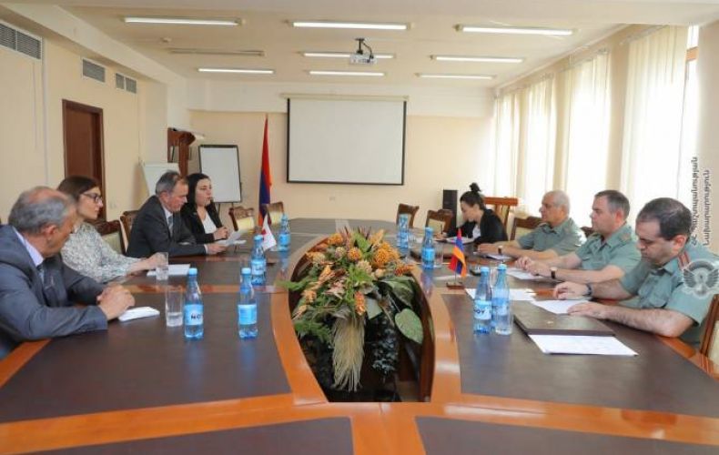 Начальник Генерального штаба ВС Армении принял представителей МККК
