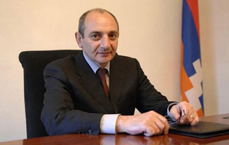 Bako Sahakyan sent a congratulatory address in connection with the Day of the First Armenian Republic