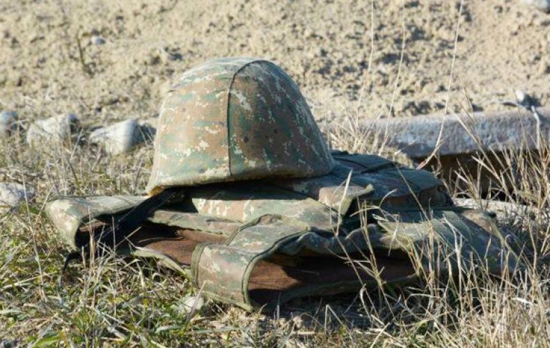 Artsakh army soldier killed by shot fired by Azerbaijan