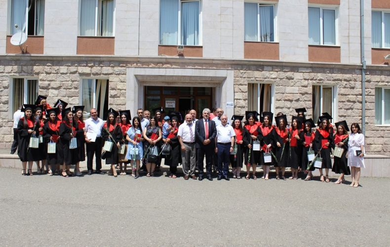 Diploma Awarding Ceremony Held at Artsakh State University
