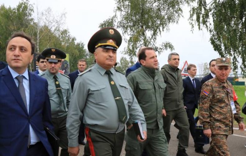 ՀՀ պաշտպանության նախարարը մասնակցել է «Միջազգային բանակային խաղեր-2019» մրցաշարի փակման արարողության