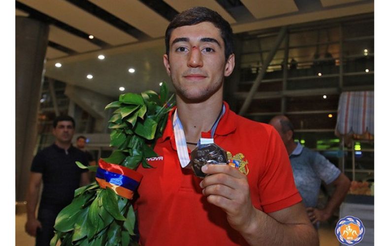 Армянский борец Шант Хачатрян: Я уверен, что следующая моя медаль будет золотой