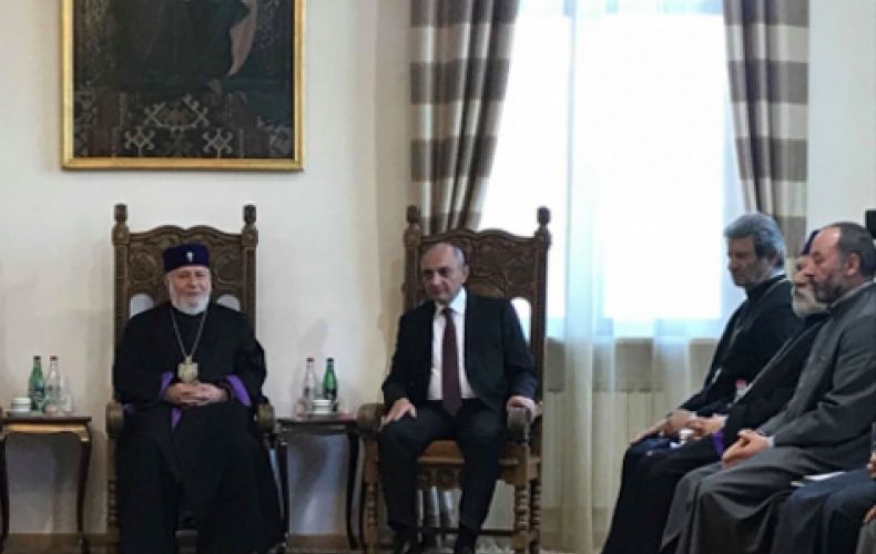 Bako Sahakyan sent a message of congratulations to His Holiness Garegin II in connection with his birthday