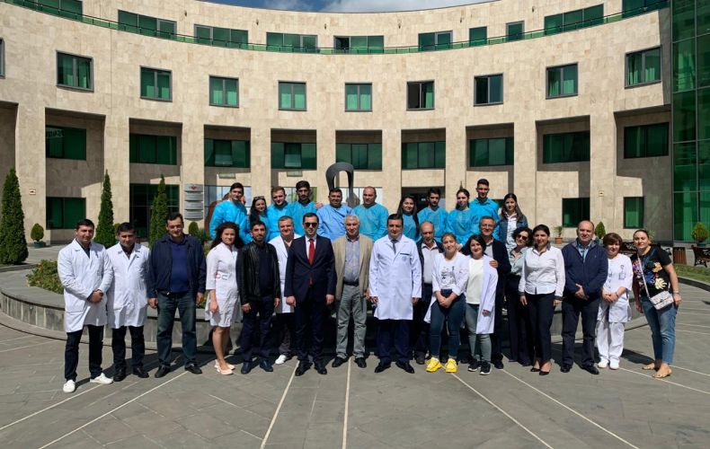 Delegation of the Yerevan State Medical University Visited Stepanakert Republican Medical Center