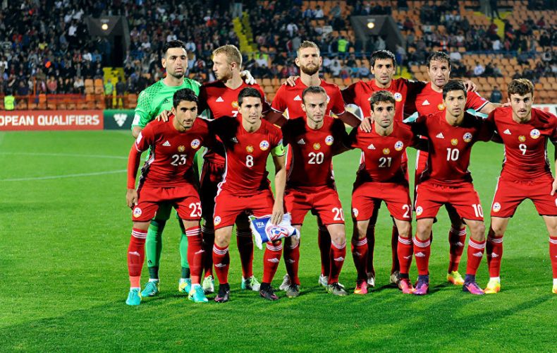 ФИФА. Сборная Армении занимает 96-е место