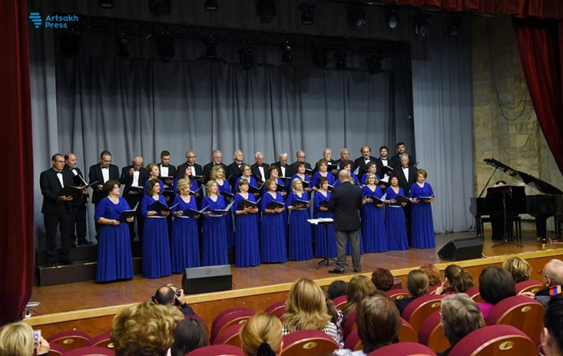 'Komitas' Choir gave concert in Stepanakert