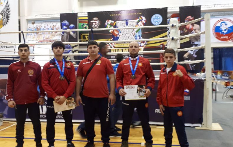 Artsakh athletes Won Prizes at Kickboxing World Championship