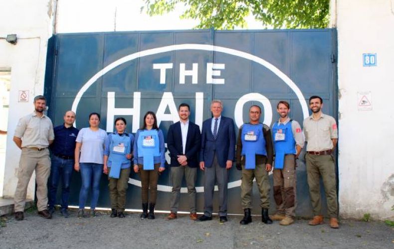 Frank Pallone visits The HALO Trust