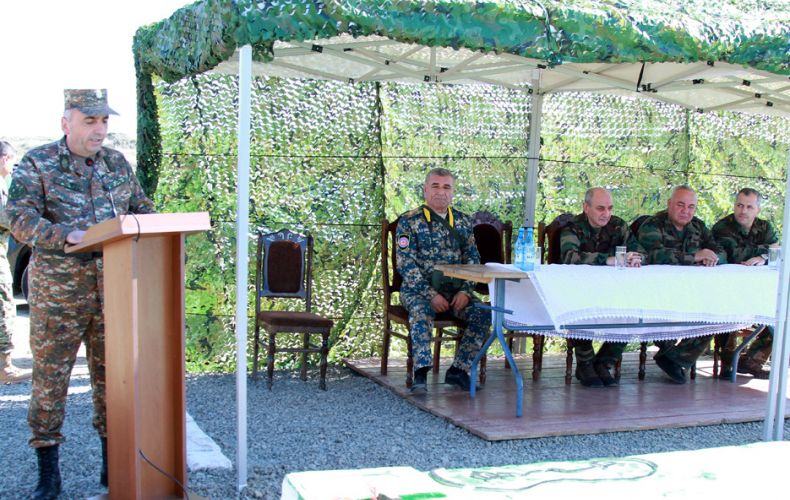 President of Artsakh awards servicemen for preventing Azerbaijani sabotage infiltration attempt