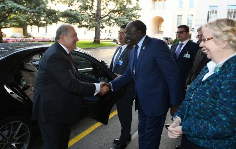 Армен Саркисян возглавит Группу известных лиц Конференции ООН по торговле и развитию