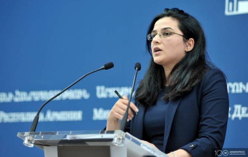 Armenian people will not allow new atrocities in Artsakh: MFA spox comments on Aliyev’s statement