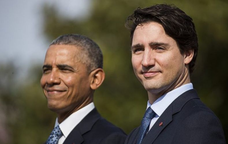 Обама призвал канадцев голосовать за Трюдо