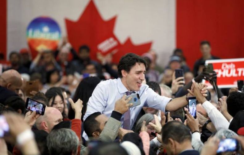 Либеральная партия Трюдо победила на парламентских выборах в Канаде