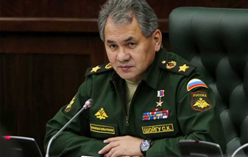 Russian Defense Minister Sergey Shoygu arrives in Armenia on official visit