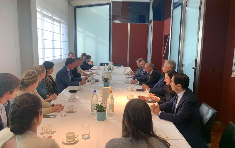 Bako Sahakyan had a meeting with a group of members of the Flemish Parliament