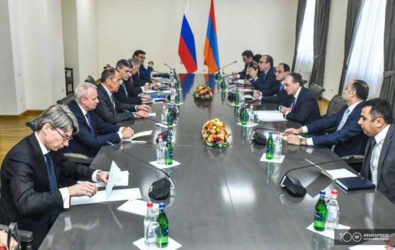 Հայաստանի ու Ռուսաստանի արտգործնախարարները քննարկել են երկկողմ օրակարգի մի շարք հարցեր