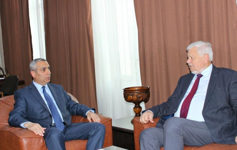 Foreign Minister of Artsakh Received Personal Representative of the OSCE Chairperson-in-Office