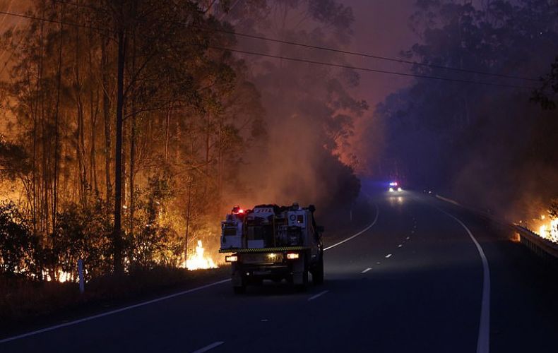 Лесные пожары в Австралии: огонь уничтожил несколько построек особняка Рассела Кроу