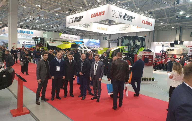 Группа сотрудников министерства сельского хозяйства Арцаха приняла участие в международной выставке в Краснодаре