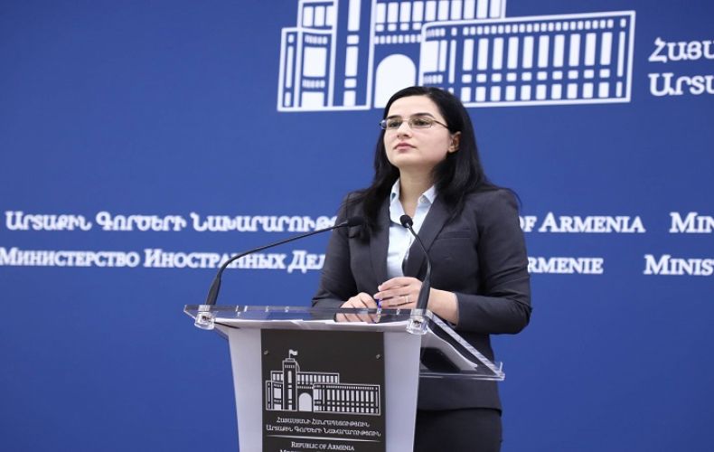 Мы осуждаем спекуляцию Азербайджана трагедией в Сумгаите: пресс-секретарь МИД