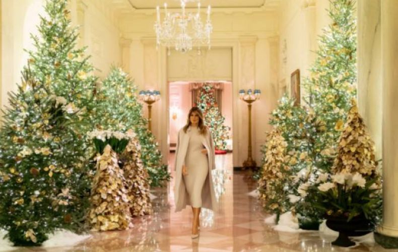 Melania Trump Just Introduced Her 2019 White House Christmas Decorations