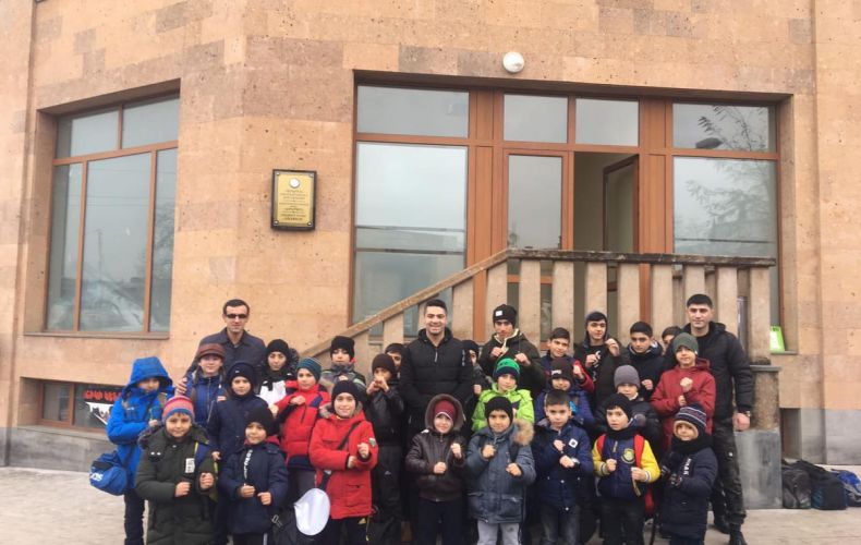 28 спортсменов Японской федерации шотокан каратэ (JKS) Арцаха отправились в Ереван с двухдневным визитом