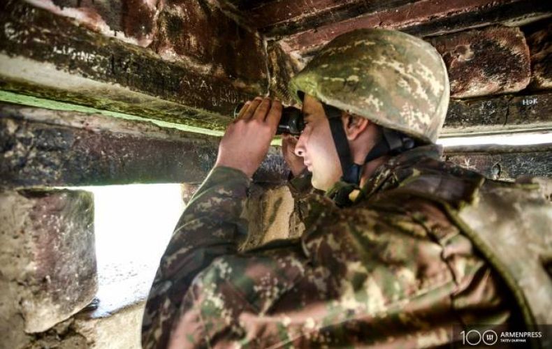 Armenia MOD: Situation on frontline relatively calm