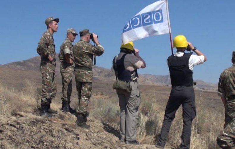 Мониторинг: Азербайджан не вывел миссию ОБСЕ на свои передовые позиции