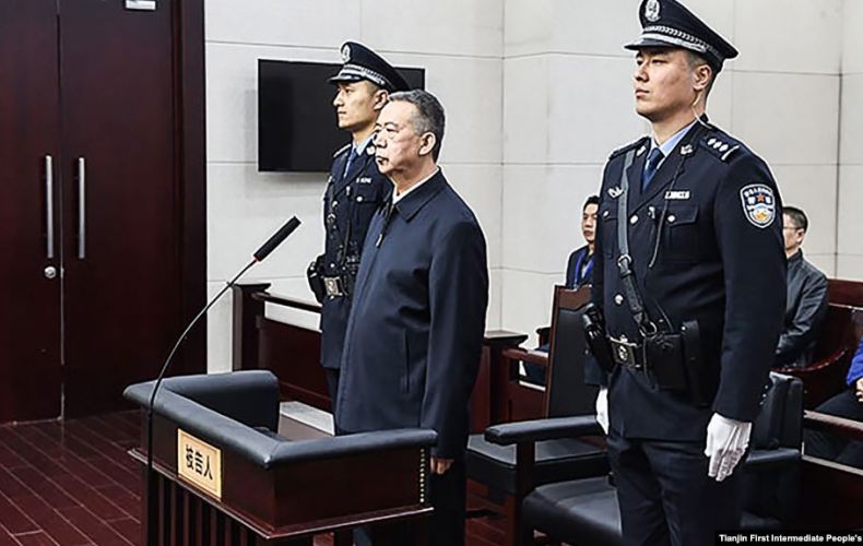 Ինտերպոլի նախկին ղեկավարը Չինաստանում դատապարտվեց 13,5 տարվա ազատազրկման
