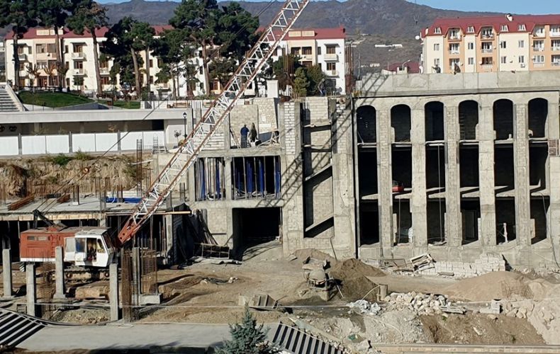 В Степанакерте ведутся строительные работы нового здания Арцахского государственного историко-географического музея