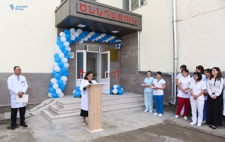 A number of Artsakh hospitals have been renovated and equipped with modern medical equipment