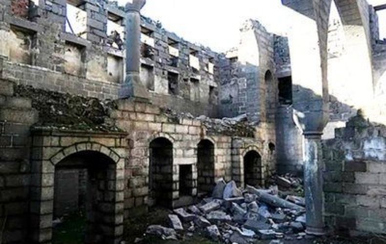 Earthquake in Turkey destroys part of Armenian church
