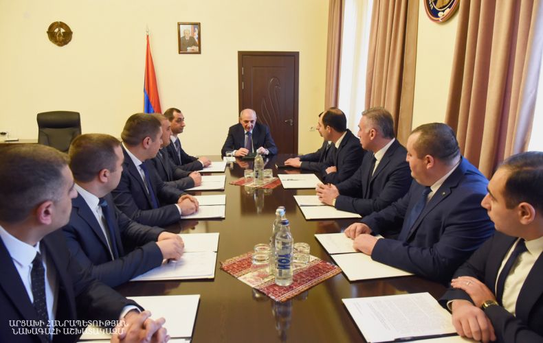  Bako Sahakyan visited the Artsakh Republic Investigation Committee