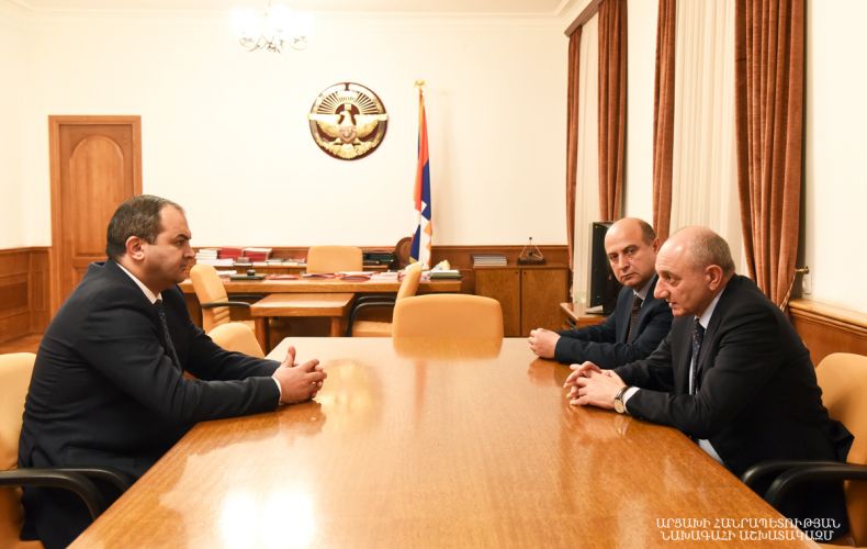 Bako Sahakyan receives Prosecutor General of Armenia