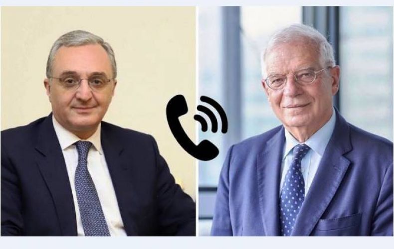 Armenia FM has phone conversation with EU high representative