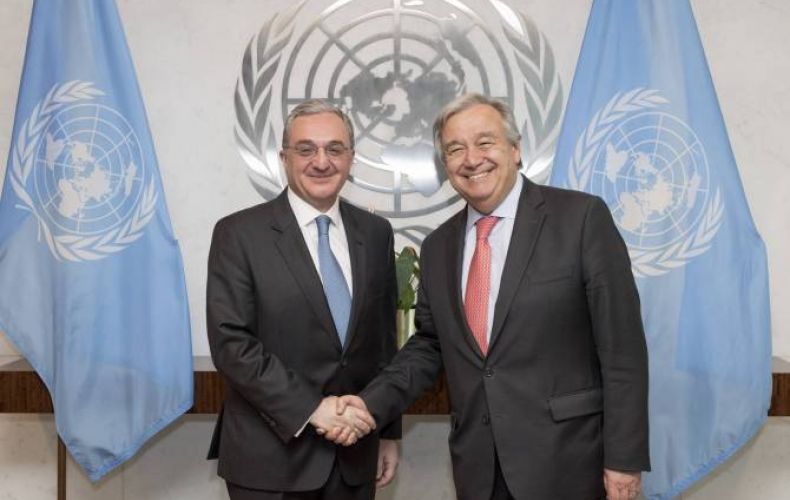 Armenia fully supports UN chief’s appeal for global ceasefire – FM
