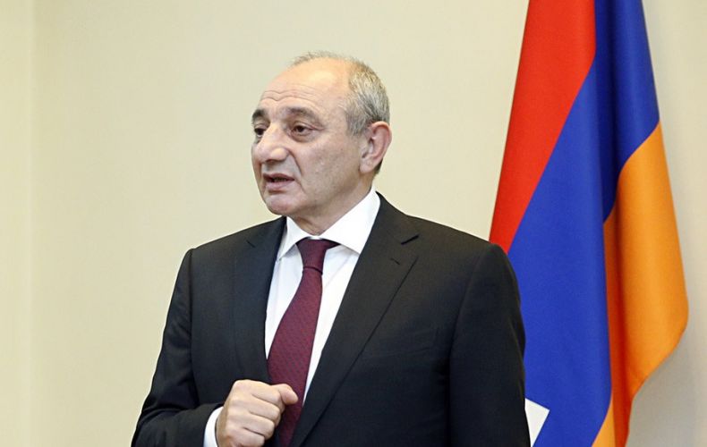Those who try to commit encroachments against statehood will be suppressed by law. Bako Sahakyan