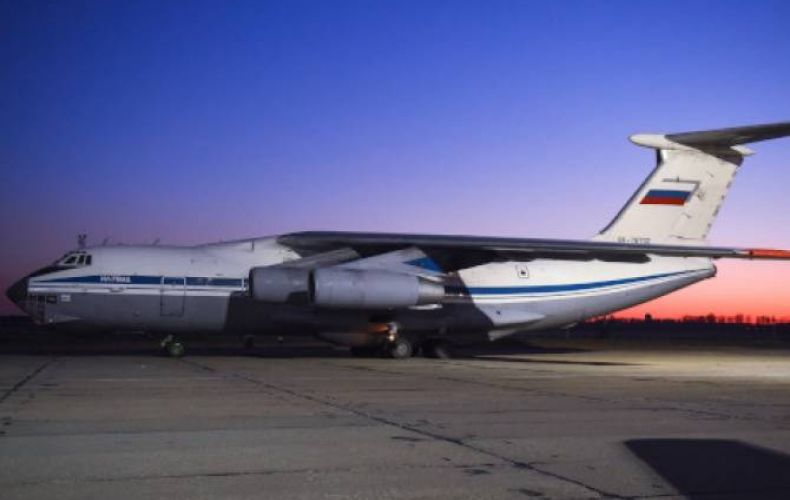 Բժշկական սարքավորումներ տեղափոխող ռուսական ինքնաթիռը մեկնել է ԱՄՆ

