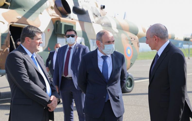Armenian Prime-Minister Nikol Pashinyan arrived in Stepanakert