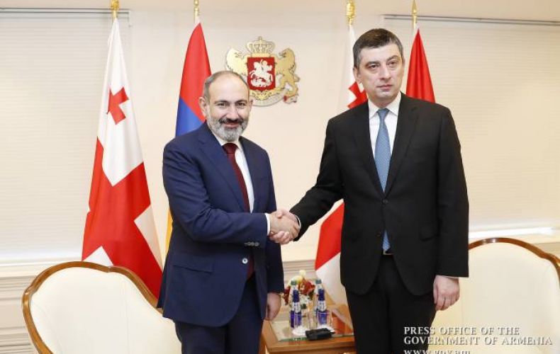 Armenia PM sends congratulatory message to Georgian counterpart