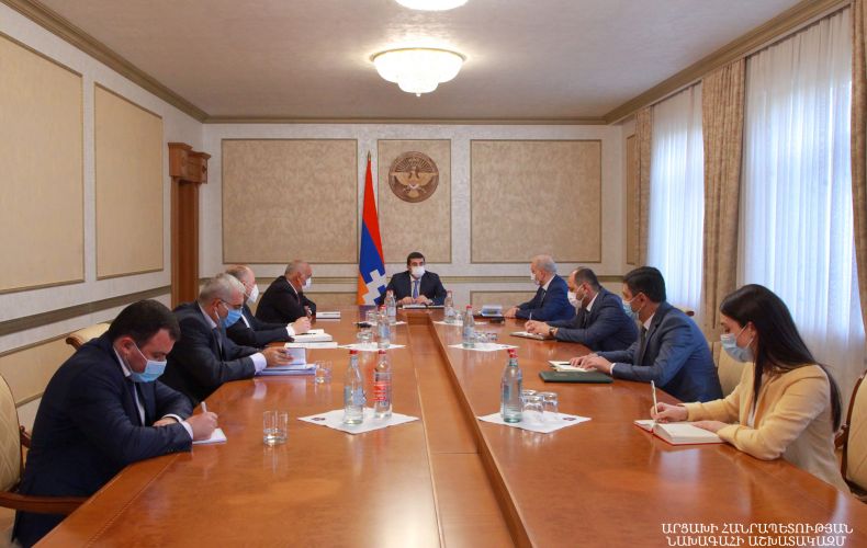The strategy of the Artsakh Investment Fund’s activity was discussed at a meeting with the President
