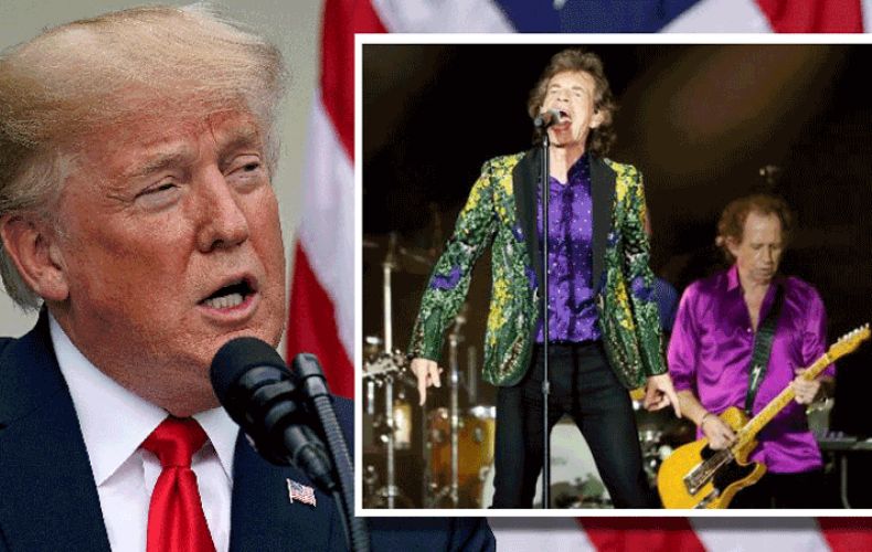 Rolling Stones warn Trump not to use their songs at rallies
